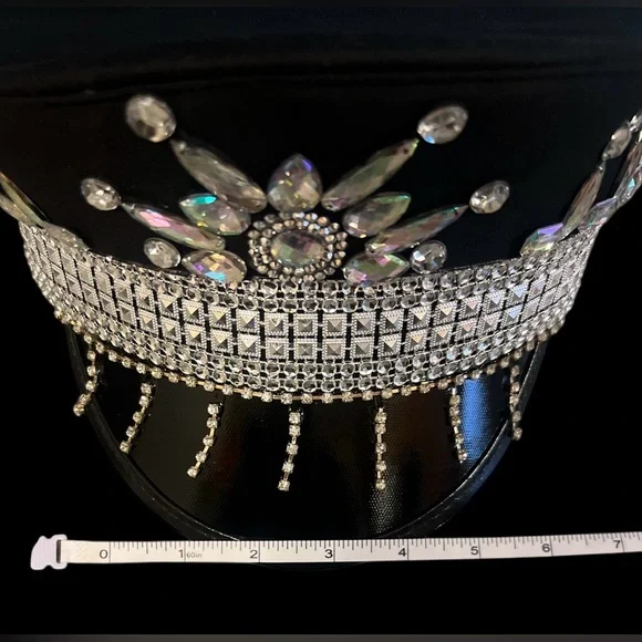 Embellished Sparkly Festival Hat - Picture 7 of 9